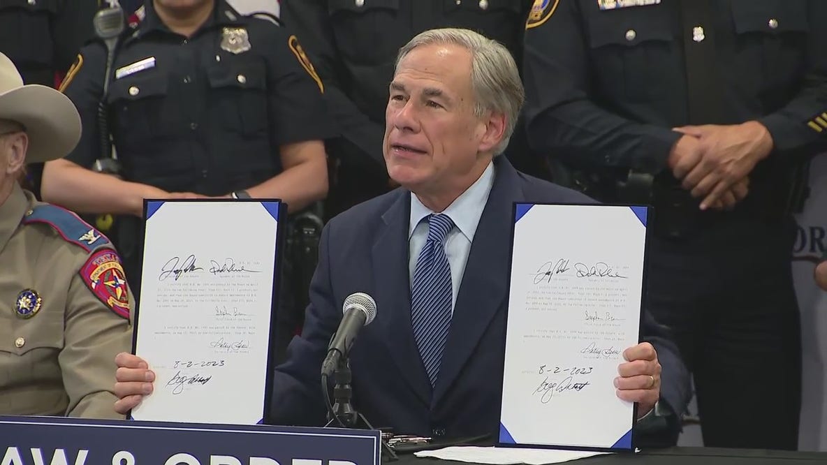 Gov. Abbott signs street racing, takeover bills